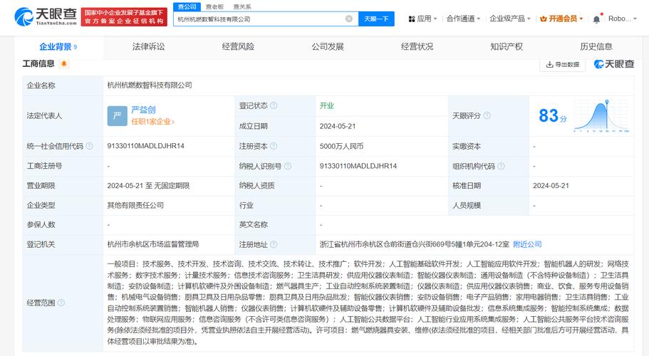 嚴益劍 以5000萬注冊資本切入AI基礎軟件開發，價值與隱憂并存
